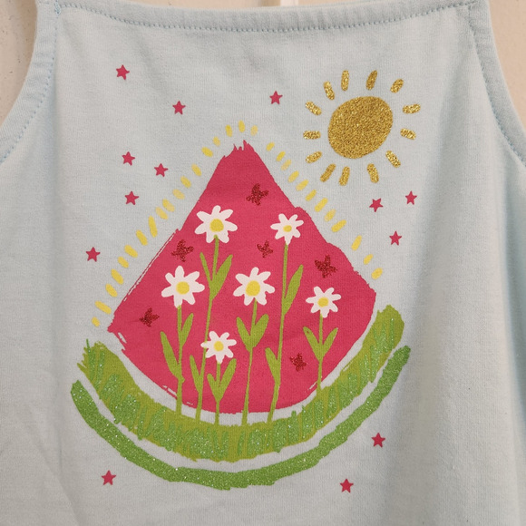NWT Kids Headquarters Girls Watermelon 2 Piece Set Shorts Summer Tank 5 - Picture 2 of 8